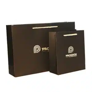 Shopping Brown Kraft Paper Bag-1