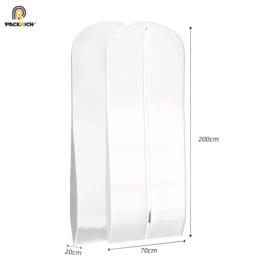 Custom Clear Non-woven Garment Bag-2
